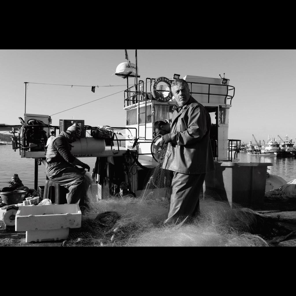 Şile'de balıkçılar.