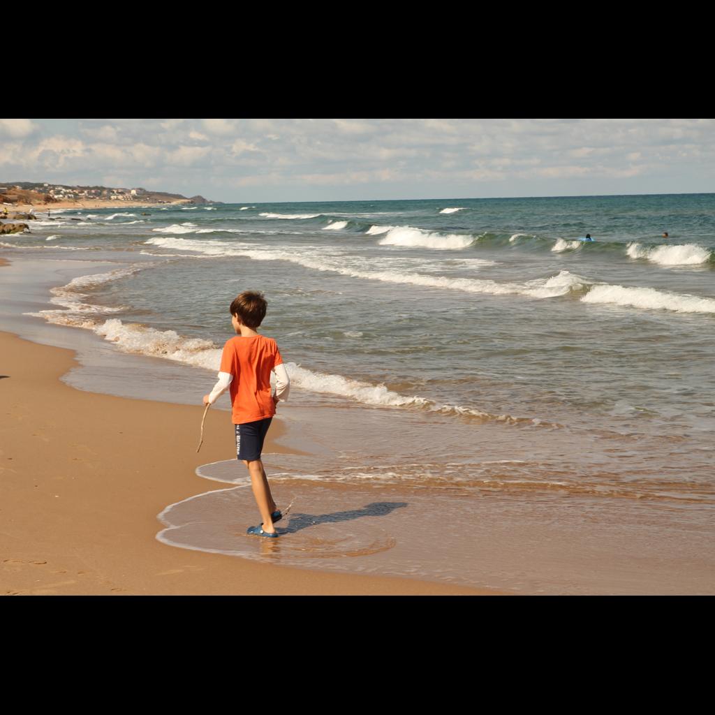 Çocuk ve deniz..